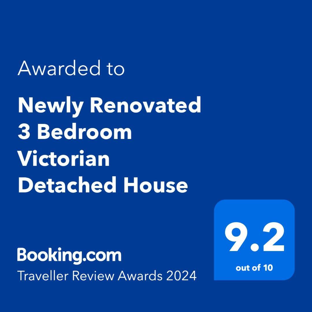 Newly Renovated 3 Bedroom Victorian Detached House Bournemouth Kültér fotó